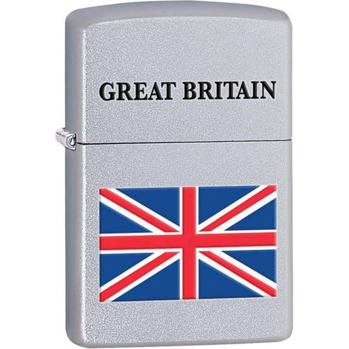 Zippo 205 Union Jack — флаг Великобритании 205 UNION JACK FLAG